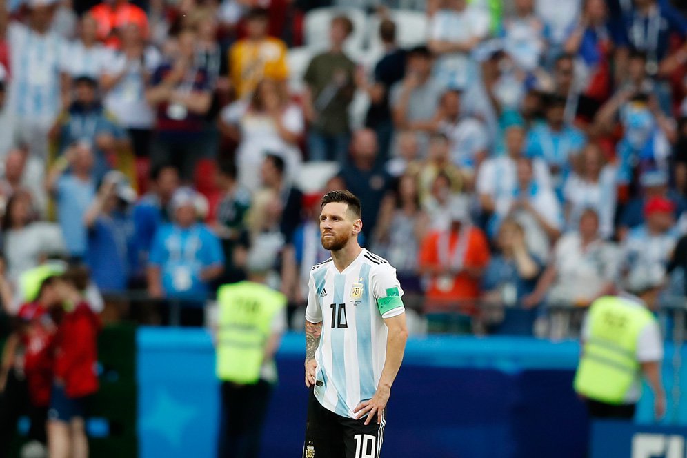 Tanpa Messi, Argentina Cuma Tim Biasa Tanpa Messi, Argentina Cuma Tim Biasa