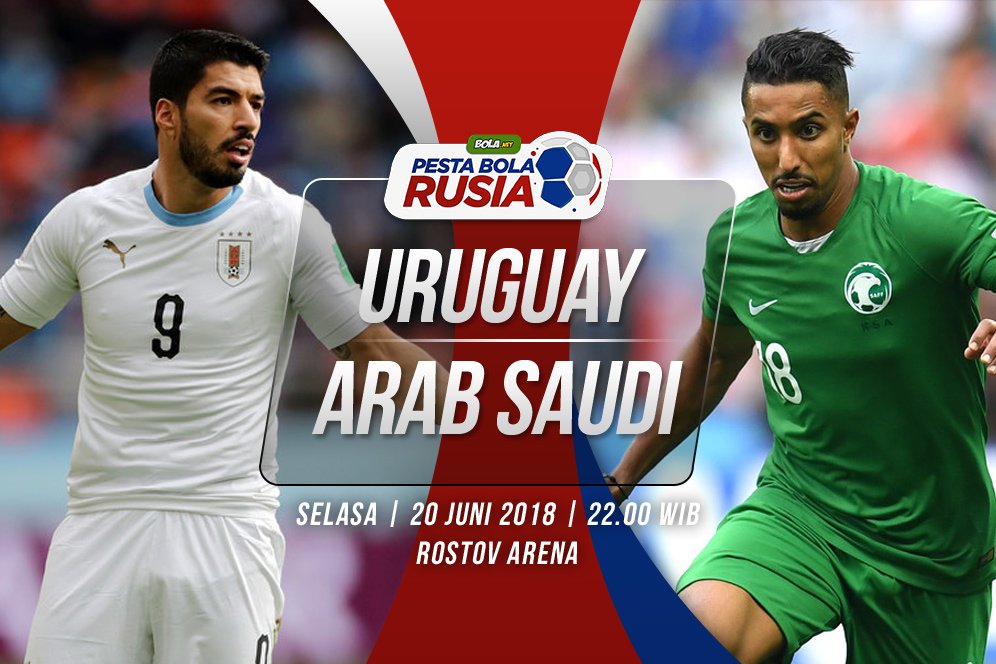 Prediksi Uruguay vs Arab Saudi 20 Juni 2018 Prediksi Uruguay vs Arab Saudi 20 Juni 2018