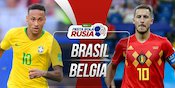 Brasil vs Belgia, Kutukan Perempat Final