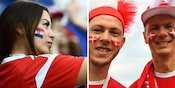 FOTO FANS: Kroasia vs Denmark FOTO FANS: Kroasia vs Denmark