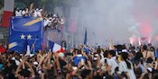 Foto: Juara Dunia Prancis Tiba di Kampung Halaman Foto: Juara Dunia Prancis Tiba di Kampung Halaman
