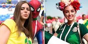 FOTO FANS: Brasil vs Meksiko