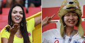 FOTO FANS: Kolombia vs Inggris
