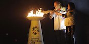 Jadwal Padat Tak Halangi Susi Susanti Ramaikan Kirab Obor Asian Games 2018
