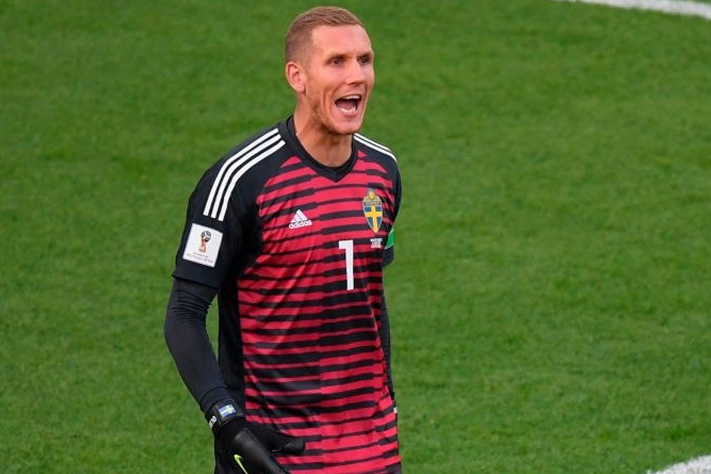 Kiper Swedia Ditunggu Rekor Clean Sheet Lawan Inggris Kiper Swedia Ditunggu Rekor Clean Sheet Lawan Inggris