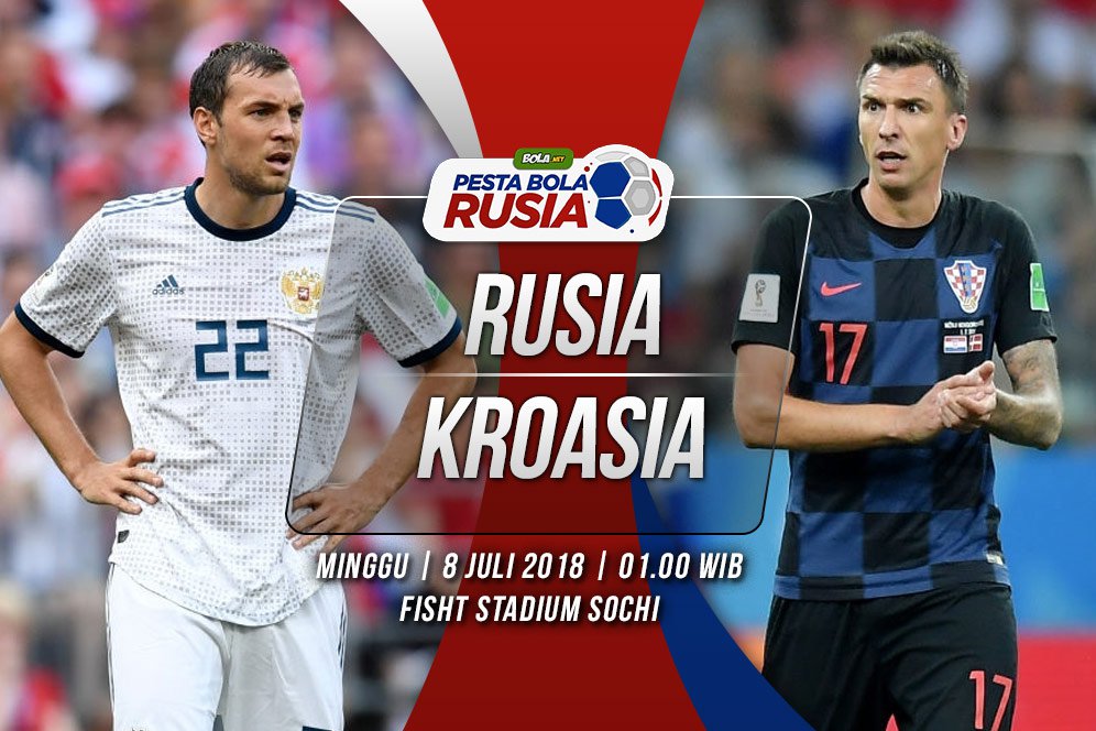 Prediksi Rusia vs Kroasia 8 Juli 2018 Prediksi Rusia vs Kroasia 8 Juli 2018