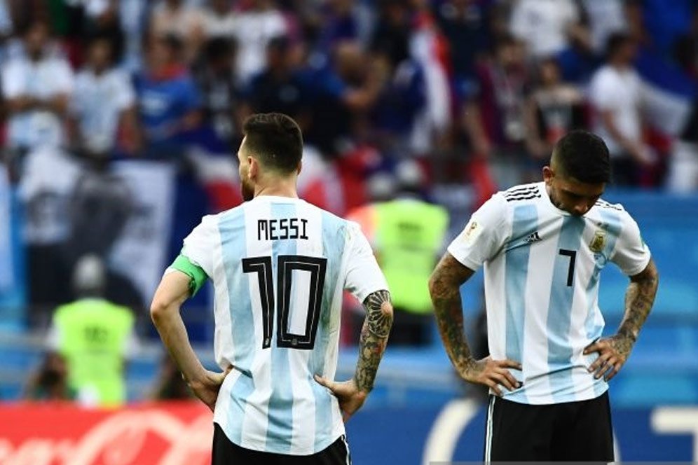 Tiga Gol dan Kalah, Pertama Dalam Sejarah Argentina Tiga Gol dan Kalah, Pertama Dalam Sejarah Argentina