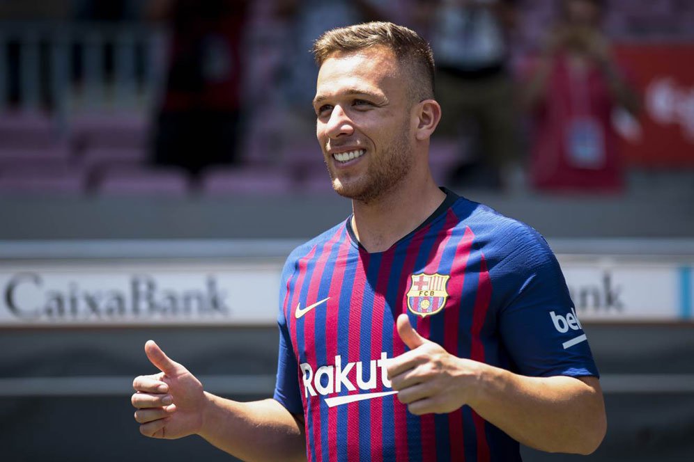 Bukan Messi, Valverde Beri Pujian untuk Arthur Melo Bukan Messi, Valverde Beri Pujian untuk Arthur Melo