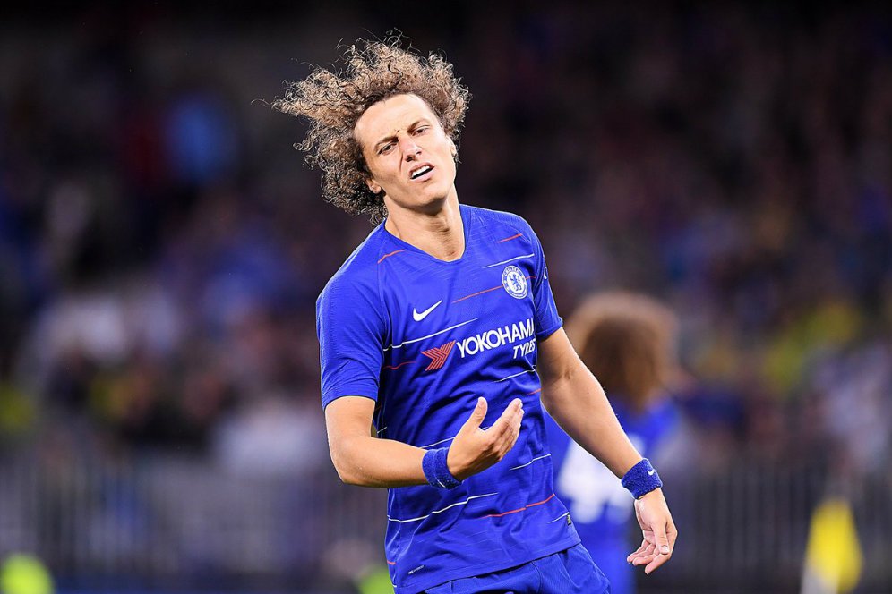 Bantah Rumor, Agen Sebut David Luiz Ingin Bertahan di Chelsea