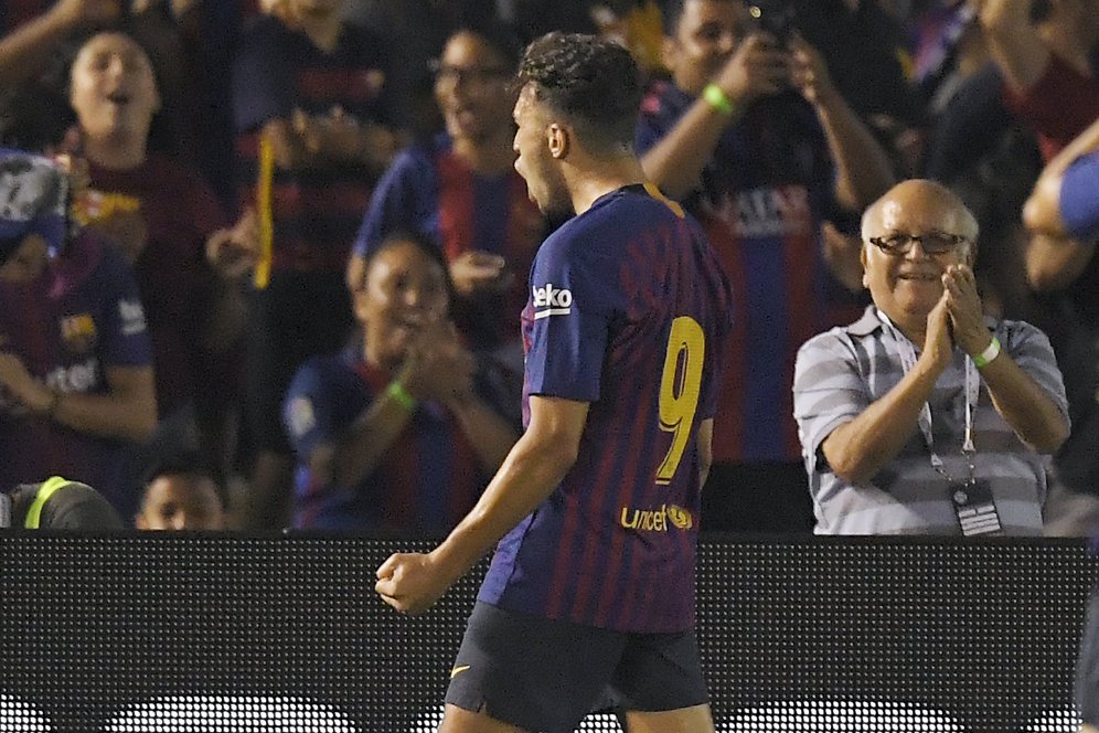 Pindah ke Sevilla, Munir El Haddadi Langsung Serang Barca Pindah ke Sevilla, Munir El Haddadi Langsung Serang Barca