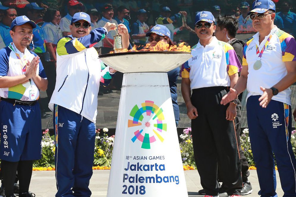 Dapat Sambutan Meriah, Torch Relay Asian Games 2018 Tiba di Lombok Dapat Sambutan Meriah, Torch Relay Asian Games 2018 Tiba di Lombok