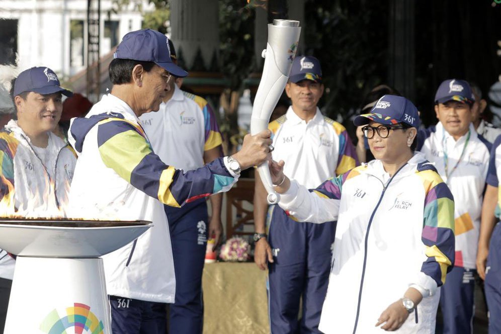 Menteri Luar Negeri Jadi Pembawa Pertama Obor Asian Games 2018 Menteri Luar Negeri Jadi Pembawa Pertama Obor Asian Games 2018