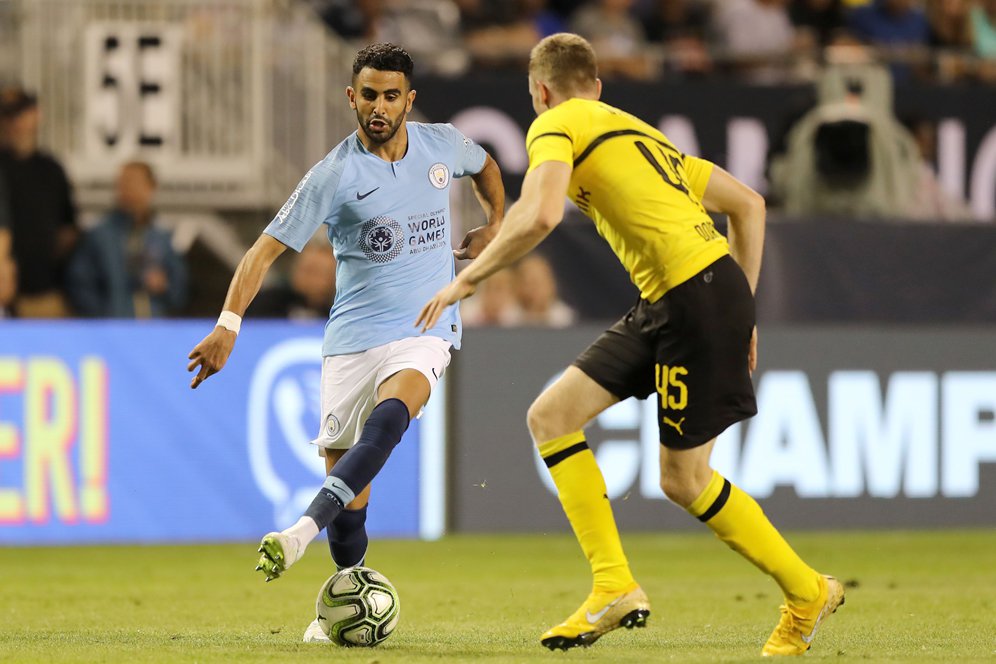 Guardiola Tak Tahu Kondisi Cedera Riyad Mahrez Guardiola Tak Tahu Kondisi Cedera Riyad Mahrez