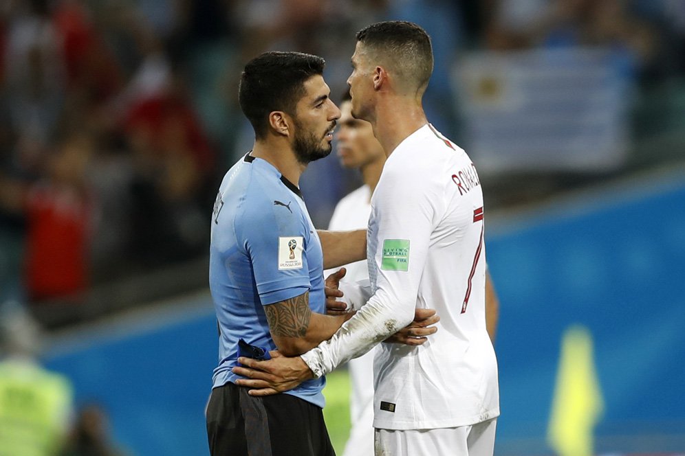 Bekuk Portugal, Uruguay Lulus Ujian Bekuk Portugal, Uruguay Lulus Ujian