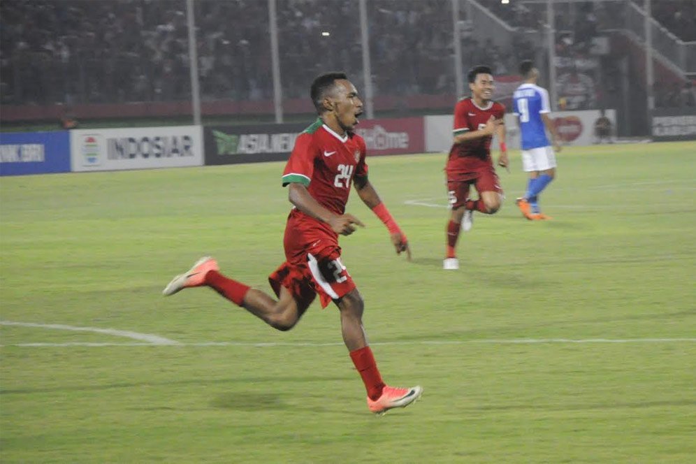 Cetak Gol Perdana untuk Timnas Indonesia U-19, Todd Rivaldo Panjatkan Rasa Syukur Cetak Gol Perdana untuk Timnas Indonesia U-19, Todd Rivaldo Panjatkan Rasa Syukur