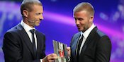 Diganjar UEFA President's Award, David Beckham Merasa Terhormat
