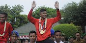 Raih Medali Emas Asian Games 2018, Serda Rifki Disambut Bak Pahlawan Raih Medali Emas Asian Games 2018, Serda Rifki Disambut Bak Pahlawan