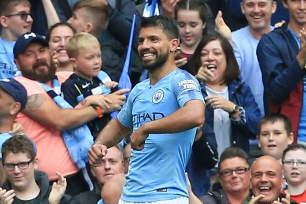 Aguero Sempat Tak Yakin Akan Bikin Hattrick Aguero Sempat Tak Yakin Akan Bikin Hattrick