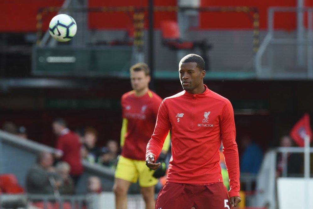 Georginio Wijnaldum, Menara Kontrol Liverpool Georginio Wijnaldum, Menara Kontrol Liverpool