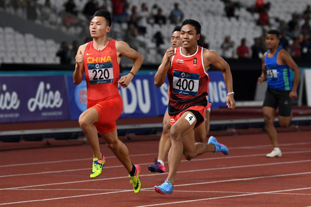 Lalu Muhammad Zohri Rebut Tempat di Semifinal Lari 100 Meter Asian Games 2018 Lalu Muhammad Zohri Rebut Tempat di Semifinal Lari 100 Meter Asian Games 2018