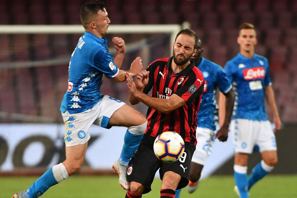 Korban Comeback Napoli, Gattuso: Milan Seperti Tersesat Korban Comeback Napoli, Gattuso: Milan Seperti Tersesat