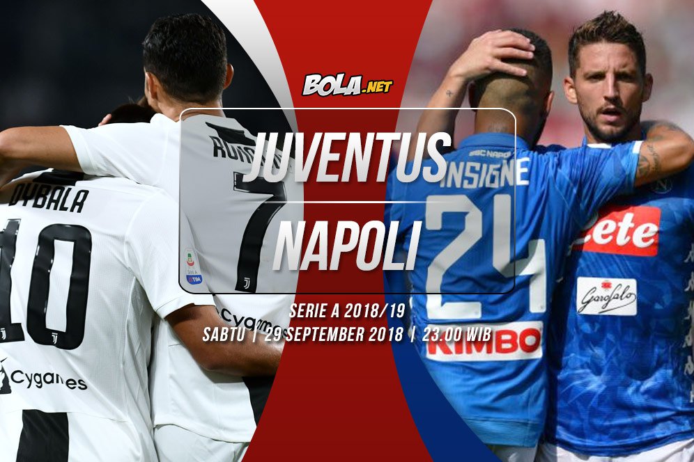 Data dan Fakta Serie A: Juventus vs Napoli Data dan Fakta Serie A: Juventus vs Napoli