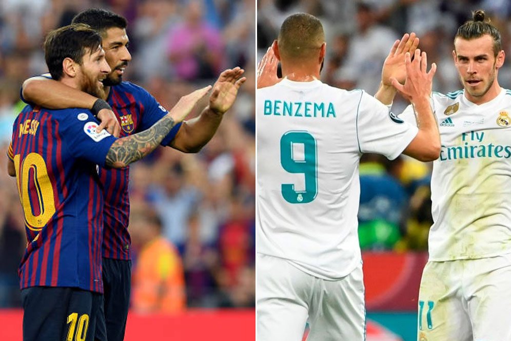 Sekarang Eranya Messi-Suarez vs Bale-Benzema
