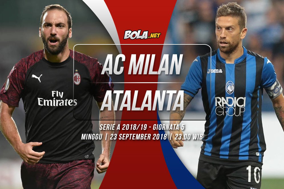 Data dan Fakta Serie A: AC Milan vs Atalanta Data dan Fakta Serie A: AC Milan vs Atalanta