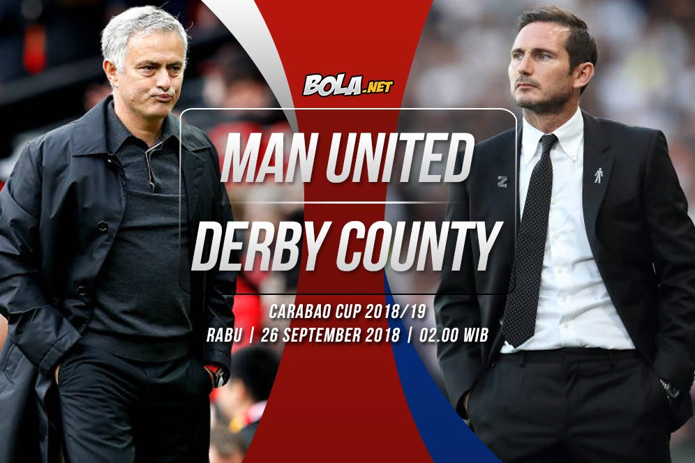 Prediksi Manchester United vs Derby County 26 September 2018
