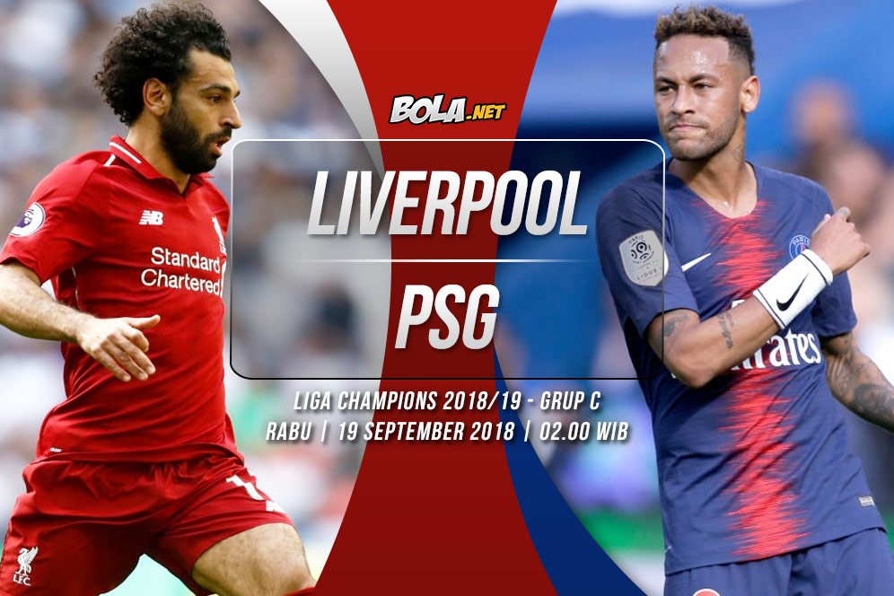 Data dan Fakta Liga Champions: Liverpool vs PSG