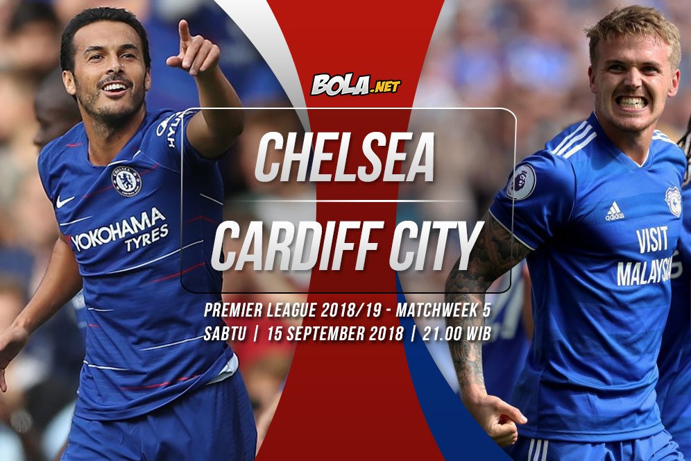 Data dan Fakta Premier League: Chelsea vs Cardiff City Data dan Fakta Premier League: Chelsea vs Cardiff City