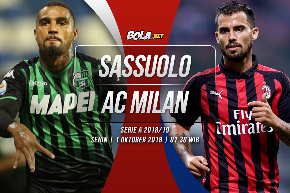 Data dan Fakta Serie A: Sassuolo vs AC Milan Data dan Fakta Serie A: Sassuolo vs AC Milan