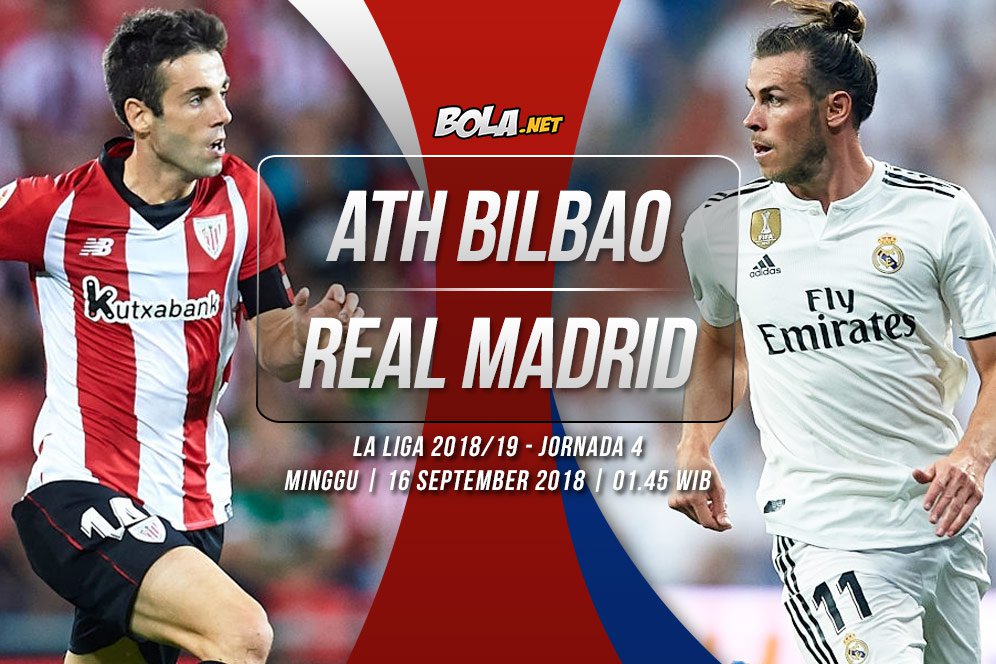 Live Streaming La Liga di SCTV: Athletic Bilbao vs Real Madrid Live Streaming La Liga di SCTV: Athletic Bilbao vs Real Madrid