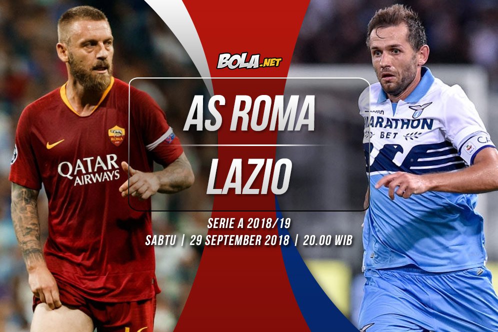 Data dan Fakta Serie A: AS Roma vs Lazio Data dan Fakta Serie A: AS Roma vs Lazio
