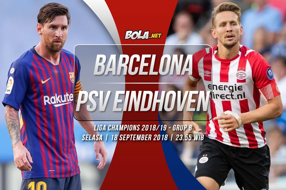 Data dan Fakta Liga Champions: Barcelona vs PSV Eindhoven Data dan Fakta Liga Champions: Barcelona vs PSV Eindhoven