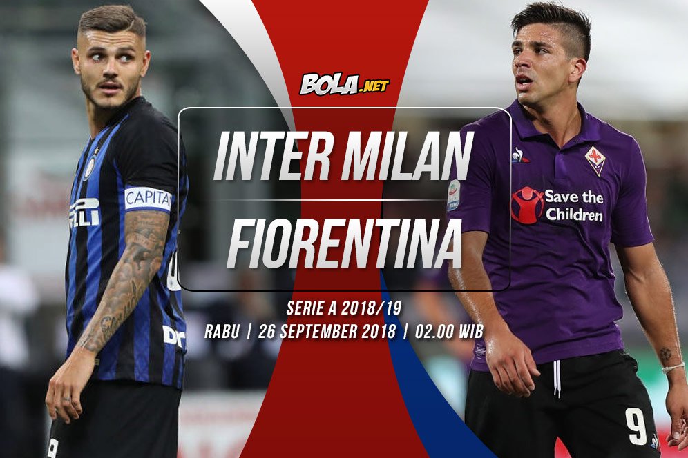 Prediksi Inter Milan vs Fiorentina 26 September 2018 Prediksi Inter Milan vs Fiorentina 26 September 2018