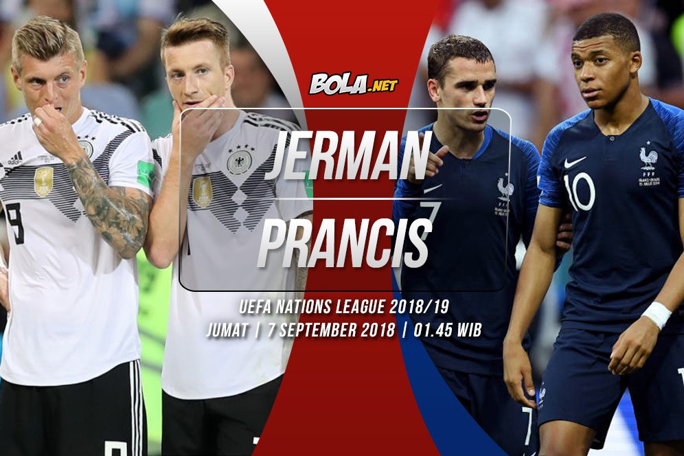 Prediksi Jerman vs Prancis 7 September 2018 Prediksi Jerman vs Prancis 7 September 2018