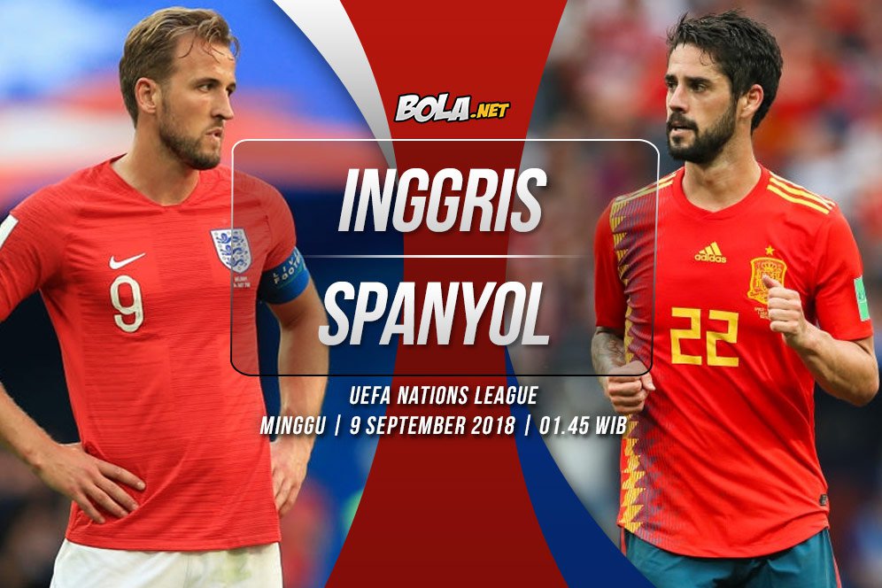 Prediksi Inggris vs Spanyol 9 September 2018 Prediksi Inggris vs Spanyol 9 September 2018