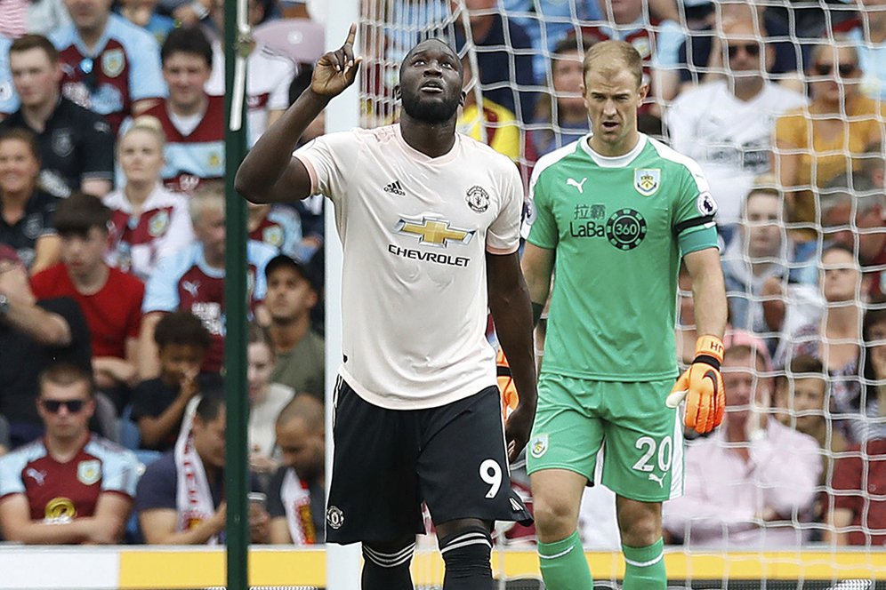 Catatan Menarik Laga Burnley vs Manchester United: Pertama untuk Lukaku