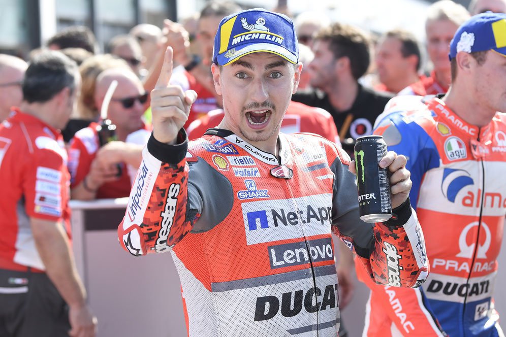 'Lorenzo Bakal Tinggalkan Banyak Hal Baik untuk Ducati' 'Lorenzo Bakal Tinggalkan Banyak Hal Baik untuk Ducati'