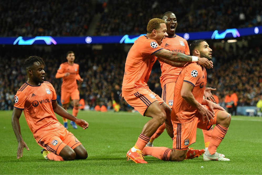 Lyon Kalahkan Manchester City, Eks Pemain MU Ini Girang Bukan Kepalang Lyon Kalahkan Manchester City, Eks Pemain MU Ini Girang Bukan Kepalang