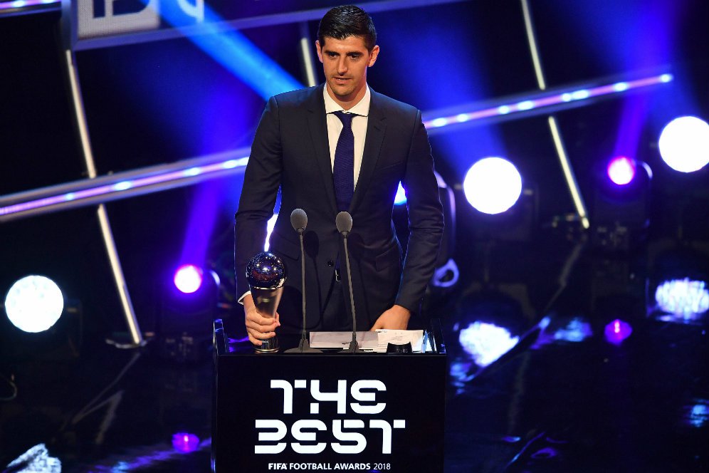 Courtois Dinobatkan Sebagai Kiper Terbaik FIFA 2018 Courtois Dinobatkan Sebagai Kiper Terbaik FIFA 2018