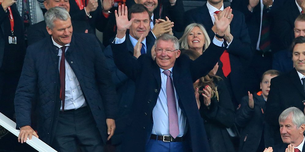 Sir Alex Ferguson (c) AFP
