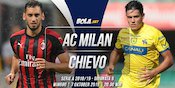 Data dan Fakta Serie A: AC Milan vs Chievo Data dan Fakta Serie A: AC Milan vs Chievo