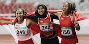 Bangga, Tiga Pelari Putri Indonesia Kuasai Podium Lari 100 Meter Asian Para Games 2018 Bangga, Tiga Pelari Putri Indonesia Kuasai Podium Lari 100 Meter Asian Para Games 2018
