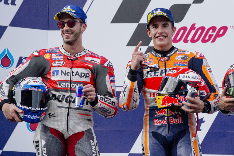 Dovizioso: Sama-Sama Bertalenta, Marquez Lebih Woles dari Stoner Dovizioso: Sama-Sama Bertalenta, Marquez Lebih Woles dari Stoner