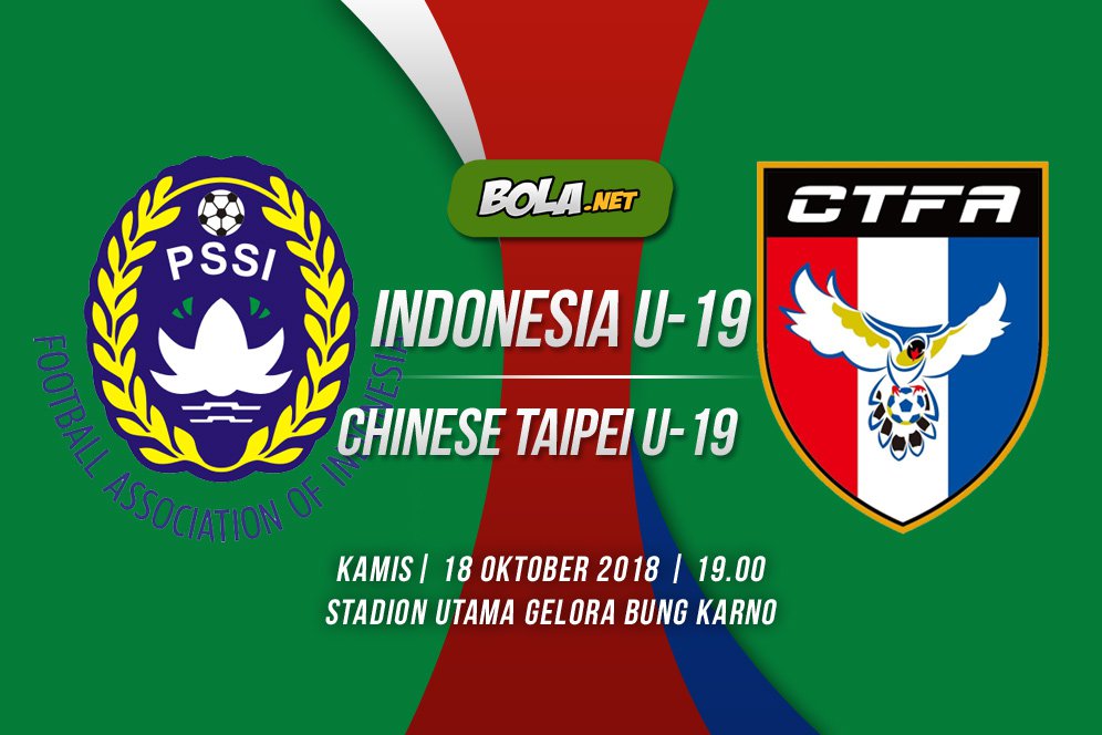 Jadwal Siaran Piala AFC U-19: Timnas Indonesia U-19 Vs Chinese Taipei Jadwal Siaran Piala AFC U-19: Timnas Indonesia U-19 Vs Chinese Taipei