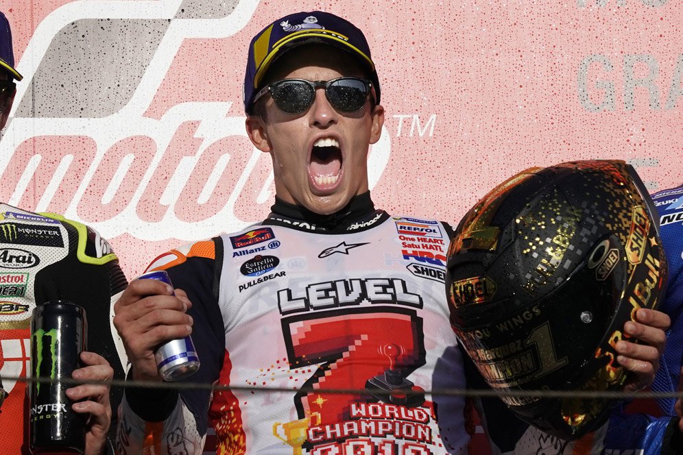 Tujuh Gelar Dunia di Tangan, Marc Marquez Gores Sejarah Baru Tujuh Gelar Dunia di Tangan, Marc Marquez Gores Sejarah Baru