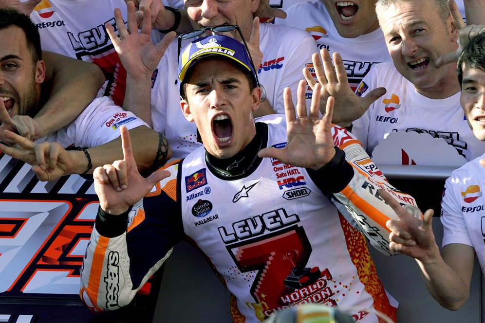 Balapan Sesuai Rencana, Marquez Kecewa Dovizioso Jatuh Balapan Sesuai Rencana, Marquez Kecewa Dovizioso Jatuh