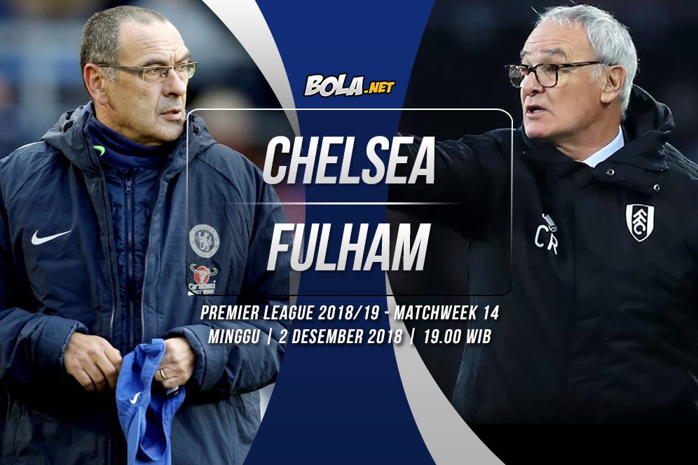 Data dan Fakta Premier League: Chelsea vs Fulham Data dan Fakta Premier League: Chelsea vs Fulham